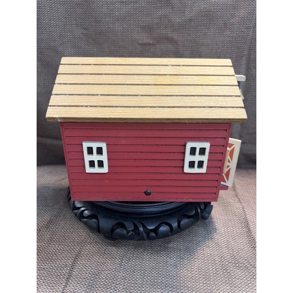 VTG Musical Music Box Firemen Fire Station Engine No 9 ‎ (190) - Picture 7 of 8